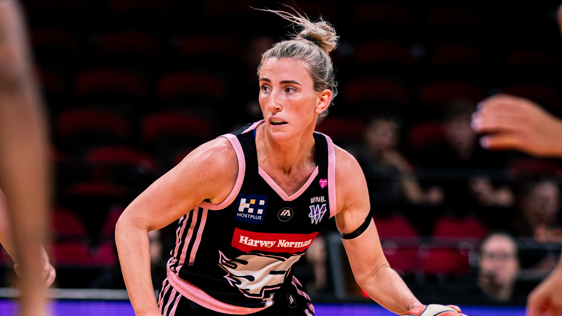 Sydney Flames basketball player in action on court